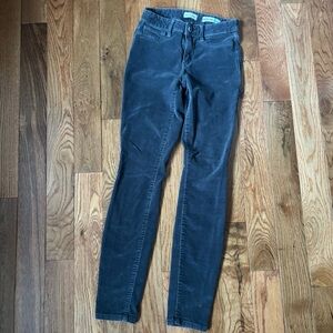 Maison Jules Gray Corduroy Skinny Pants